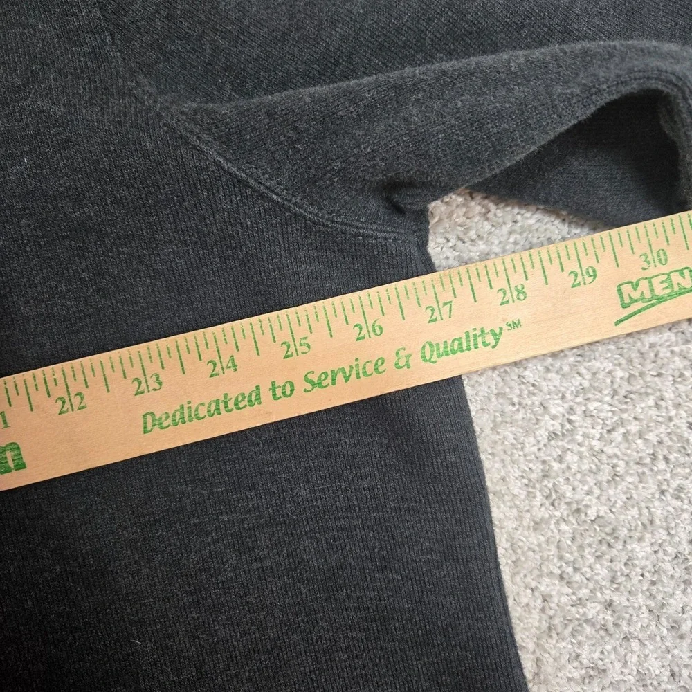 Polo Ralph Lauren Sweater Mens 2XL Dark‎ Gray 1/4 Zip Vintage